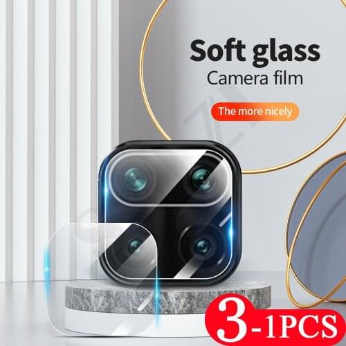 3-1Pcs Camera Lens for Redmi note 10 9 pro max 5G 10S 9S screen protector note 9T 8 8T 7 Camera protector Glass protective Film