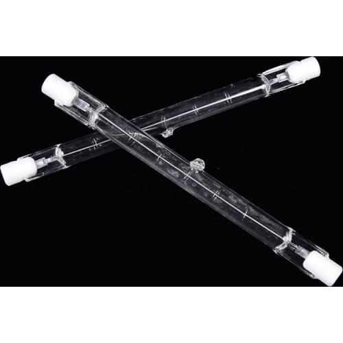 1pc 118mm R7s Halogen Floodlight Bulb Halogen Bulb R7s Bulbs 300W 220V-240V Halogen Lamp Tungsten Filament Double Ended Linear