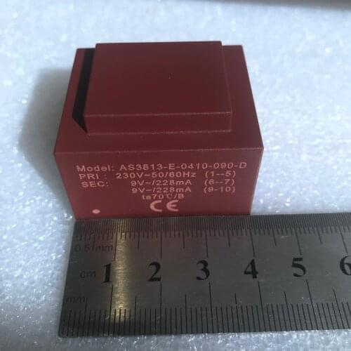 1PCS/SET New high quality transformer AS3813-E-0410-090-D 230V ~50/60Hz 9V ~ 228ma