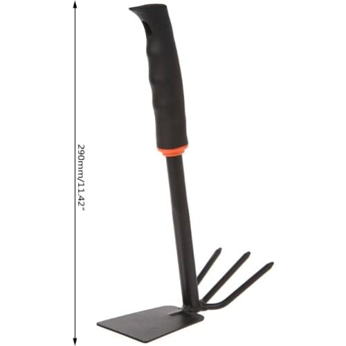 1Pc Portable Digging Tool Mini Two Head Hoe For Home Garden Transplanting Tool 8.28