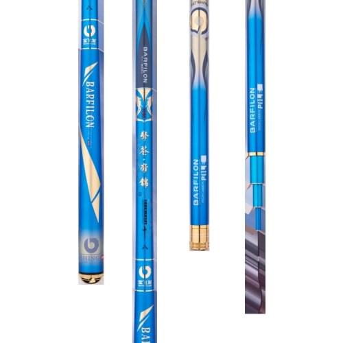 BARFILON taiwan fishing rod 3.6/4.5/5.4/6.3/7.2meter super hard and Ultra light 28 tone imported carbon sports fishing rod