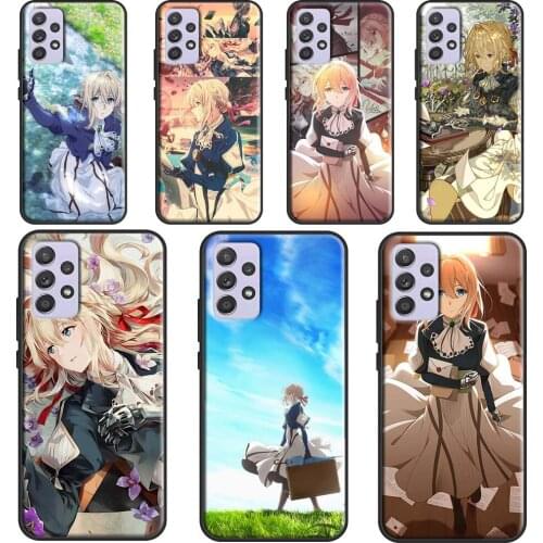 Violet Evergarden Anime For Samsung Galaxy A12 A32 A52 A72 A51 A71 A31 A11 A02S A20S A50 A70 A20e A21S Phone Case