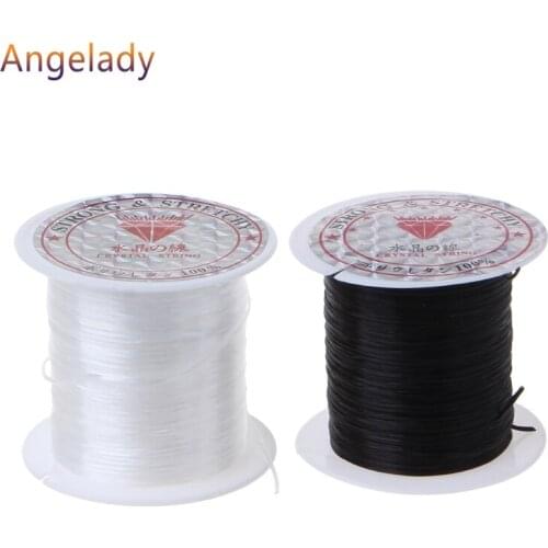 Elastic Clear Beading Thread Stretch Polyester String Cord for Jewelry Making JUL3