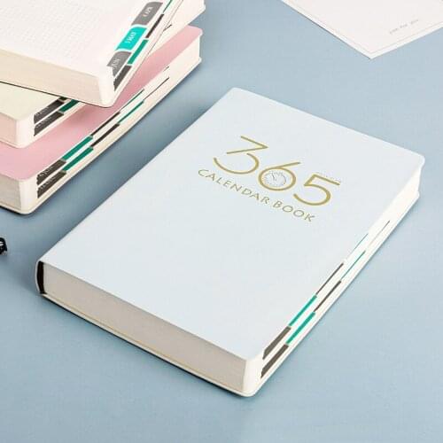 365 Days Planner Agenda 2021 Notebook Journal A5 Daily Weekly Monthly Plan Schedule Organizer School Office Stationery 200 Pages