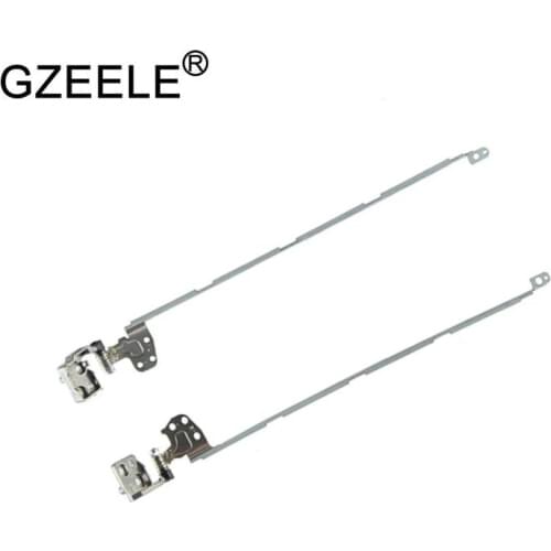 GZEELE new Hinges Left Right Screen LCD Hinge Rails for Dell Inspiron 14V 14R M4010 N4030 N4020 34.4EK01.XXX 34.4EK02.XXX