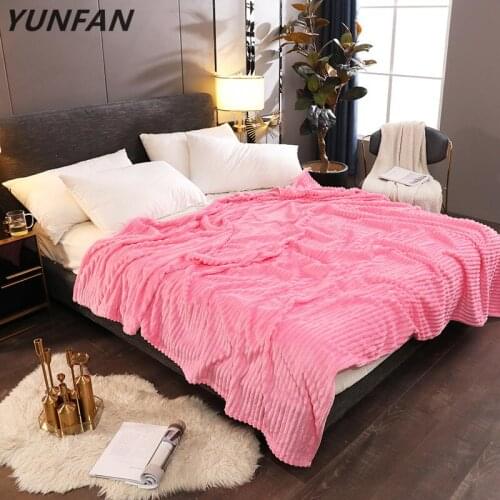 Cute pink blankets quilts twin full queen king fashion blankets soft Throw Flannel blankets on Bed/car/sofa comfortable rugs