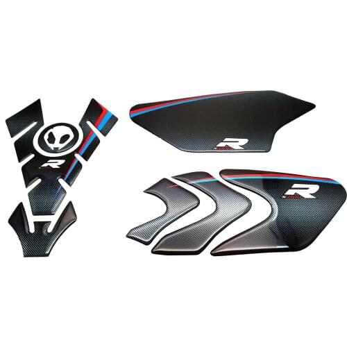 Motorcycle 3D Tank Pad Protective Decal Sticker For BMW S1000R 2014 2015 2016 2017 2018