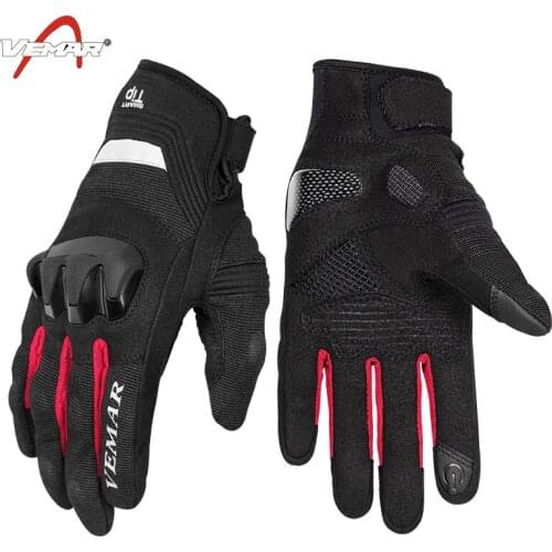 Motorcycle four seasons riding gloves anti-fall racing gloves male mountain bike motorcycle rider non-slip summer gloves women