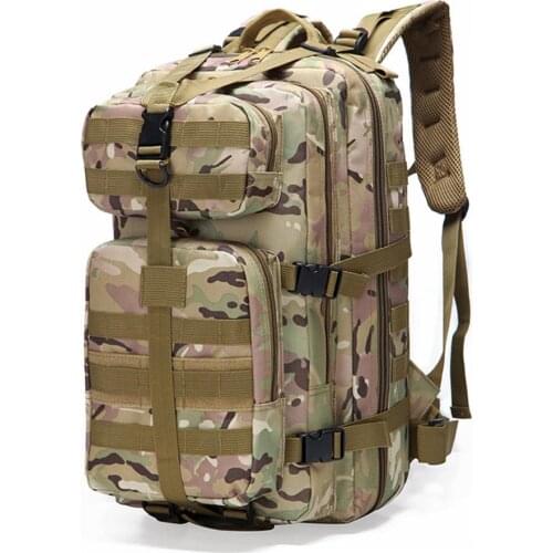 Mounchain 35L 3p Tactical Military Camouflage Backpack Army Molle Assault Pack Camping Hiking Trekking Hunting Outdoor Bag