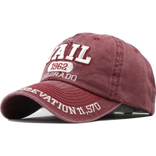 Men Baseball Cap Cotton Letter Embroidery Hat Women Washed Snapback Caps Dad Hats Unisex Casual Adjustable Casquette Cap