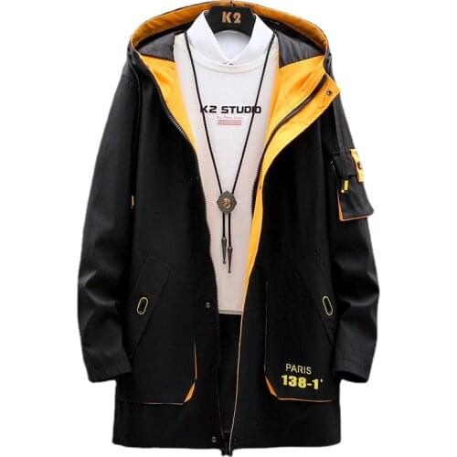 PASBOS Men's Long Jackets