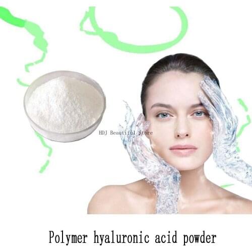 Polymer hyaluronic acid powder of the best quality anti-wrinkle and Anti-aging, moisturizing, free shipping