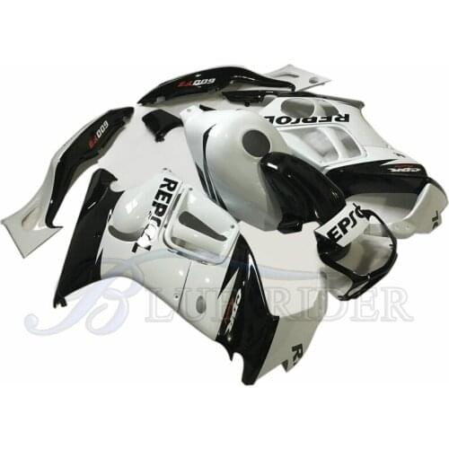 Full Fairings Kits for HONDA CBR 600 F3 1997 1998 Motorcycle Injection Mold ABS CBR600 F3 97 98 White Black Fairing + Tank Cover
