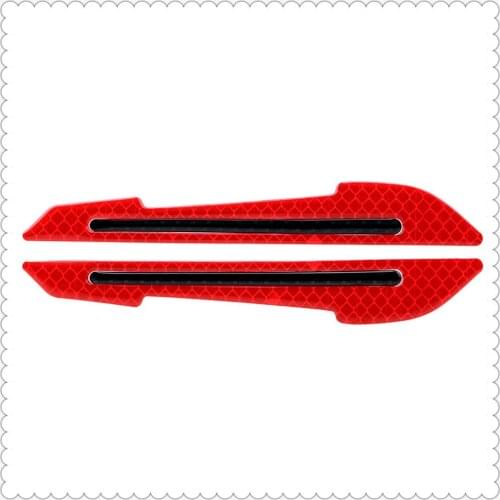 2pcs Car Exterior Styling Reflective Sticker Tape for Audi S5 S6 S7 S8 SQ5 C5 A4 B5 B6 B8 A6 A3 A5 Q5 Q7