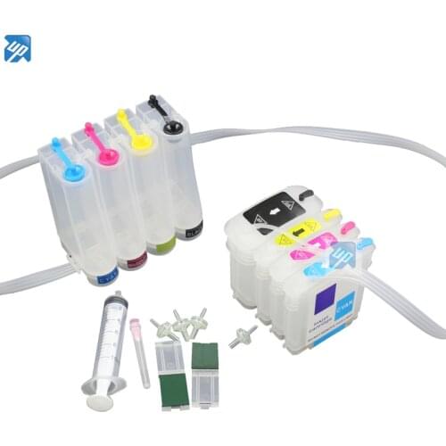 UP CISS compatible for HP 11 82 Continuous Ink Supply System CIS/CFS for HP DesignJet 111 printer ink cartridge