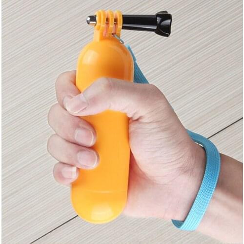 Screw Stick Buoyancy Rod Pole Selfie Stick Float Hand Grip Monopod Water Sports Tripod For Go Pro Xiaomi Xiao yi Sjcam