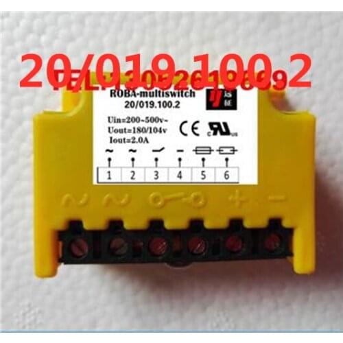 20/019.100.2 input AC200-500V output DC180/104V 2A motor rectifier