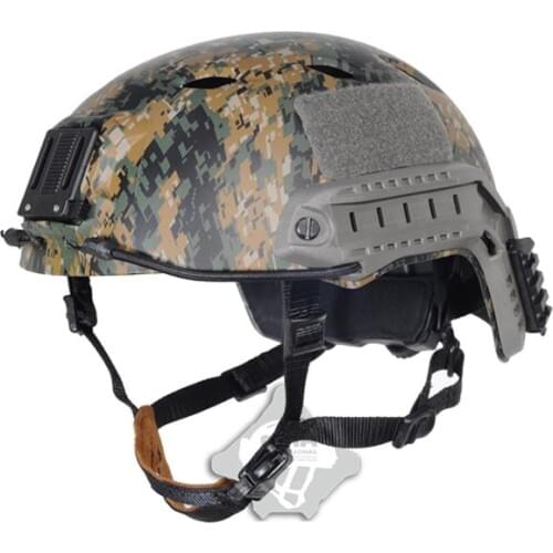 2020 FMA Tactical Skirmish Airsoft Jump Helmet A-Tacs High Quality For Combat Hunting