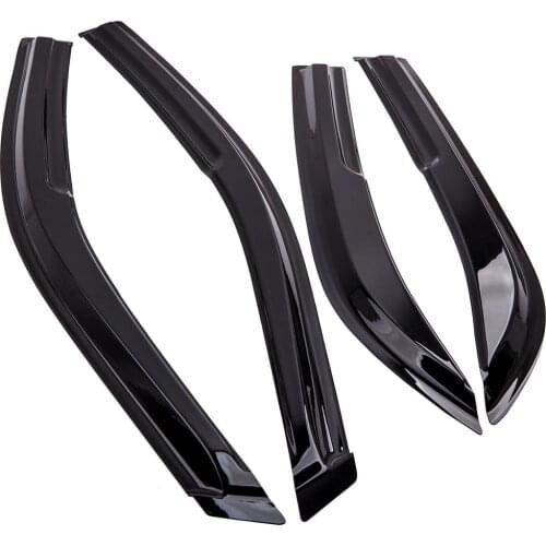 4Pcs Smoke Window Visors Sun Rain Guard Vent Shade for Toyota Corolla 2009-2013