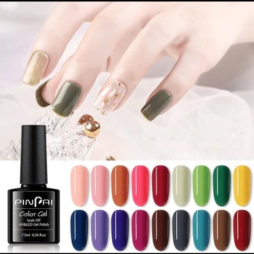 7.5 ML Gel Nail Polish All For Nails Art Manicure With Matt Base Top Coat Semi Permanent Gel Nail Varnishes 120 Colors 01-60