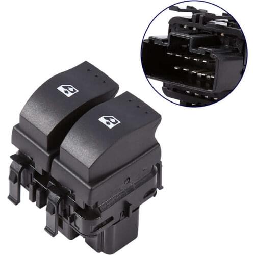 Electric Window Control Double Switch Button For Renault Clio II 2 8200 060 045 car switch