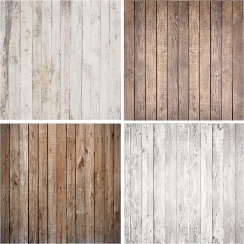 Mehofond Brown Wood Floor Backdrop Texture Gray Board Newborn Baby Portrait Photography Background Photo Studio Decoration Props