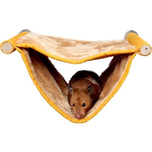 Top sell Hamster Hanging House Cage Sleeping Nest Pet Bed Rat Hamster Guinea Pig Rabbit Toys Cage Swing Pet Small Animals supply