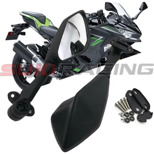 Motorcycle Mirror For Kawasaki Ninja 400 2018 2019 2020 Motorbike Sport Bike Rear View Mirrors Motorcycle Accessories