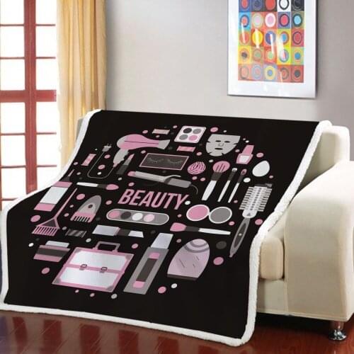 3D Print High Heels Hooded Blanket Fleece Blanket Sofa Soft Wearable Blanket Home Decor Office Throw Blanket For Kids And Adult