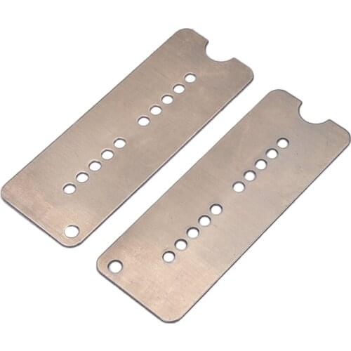 Cupronickel Electric Guitar Pickup Baseplate for P90 Pickup 81x30mm 2PCS