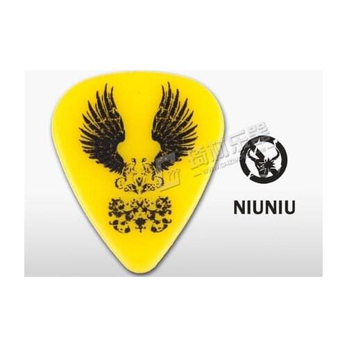 Wings of Freedom Guitar Pick Plectrum Mediator Gauge 1.0mm, Standard Shape, 1/piece