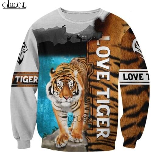 HX Beautiful Love Tiger 3D All Over Print Unisex Hoodie Men Women Sweatshirt Zip Pullover Casual Jacket Tracksuit Drop Shipping