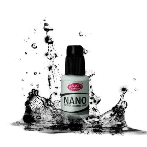 Stars Colors 10ml eyelash extension glue low odor no stimulation eyelash glue power invisible glue for lashes