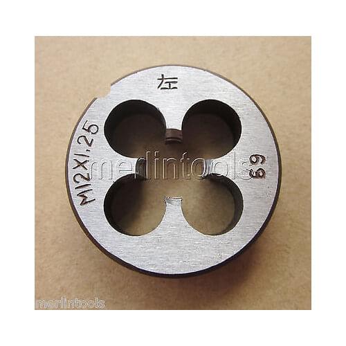 12mm x 1.25 Metric Die Left hand M12 x 1.25mm Pitch