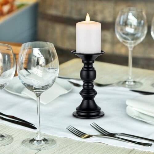 2 Pcs Metal Candle Holder For Wedding Decorations Candlestick Romantic Candelabros Nordic Candle Stand Candle Holders