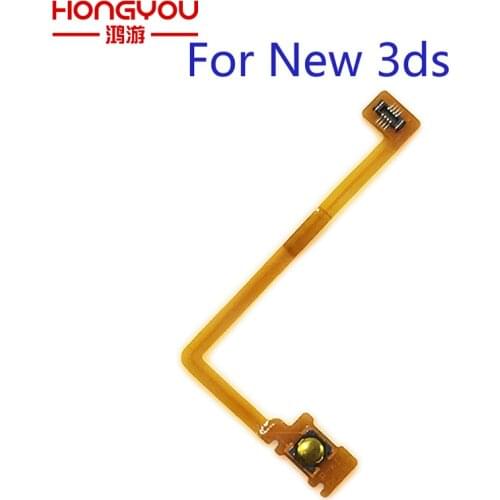 20Pcs On/ Off Switch Button with Flex Cable Replacement for Nintendo for New 3DS Game Console