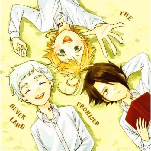 5D DIY Full Round Diamond Painting Anime The Promised Neverland Cross Stitch 3D Embroidery Rhinestone Mosaic Home Decor Art Y518