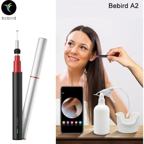 Bebird A2 Smart Otoscope Ear Stick 350mAH Battery capcity High Precision Endoscope Wireless WiFi CONNECTIO