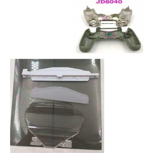 JDS 040 White Bar Stick Strip Led Light Cover For Sony PlayStation 4 PS4 Controller Housing Shell Modify DIY Part