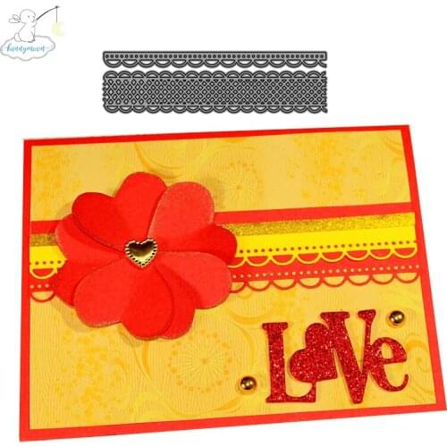 2020 New Arrival Decorated lace Metal Cutting Dies Embossing Scrapbooking Stencil Craft Cut Dies For DIY Card Handmade