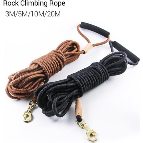 Long Dog Leash Round Rock Climbing Dog Leash Rope for Small Medium Large Dogs Outdoor Walking Training Pet Lead 3M 5M 10M 20M