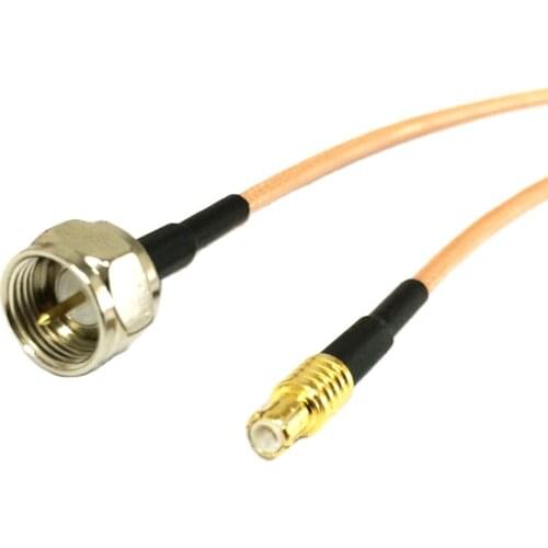 F Male Plug swithc MCX Male Straight/ Right Angle RF Coax Cable Adapter RG316 15cm/30cm/50cm for Wireless Modem NEW Wholesale