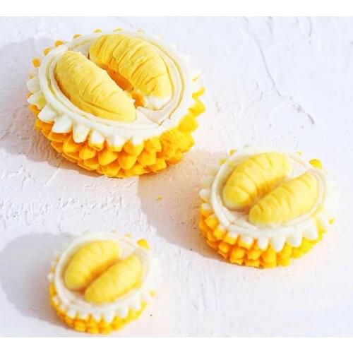 Cake Mold 3D Cake Silicone Mold Durian Mousse Fruit Ice Cream Cake Mold Baking Decoration Tools Mould Random Color