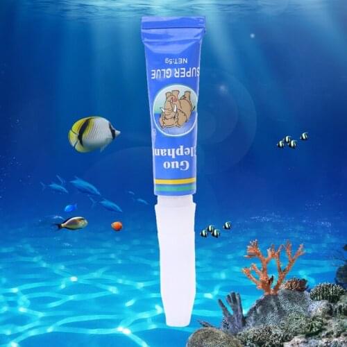 Hot Sell Instant Strong Glue Tube Aquarium Fish Tank Coral Moss Rock Landscape Fast Fixer