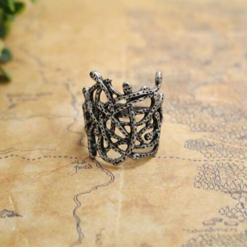 Hobbit Thranduil Ring Mirkwood Elf King Nest Ring Legolas Father Lord Of Rings LOTR Fashion Jewelry Fan Gift
