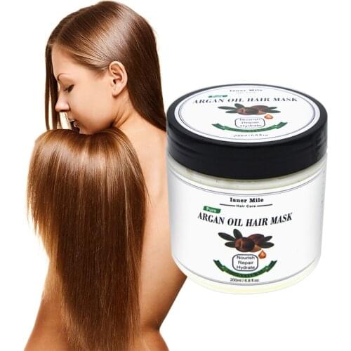 ISNER MILE Magical treatment mask Deep Repairs damage restore soft hair for all hair types keratin Hair & Scalp Treatment