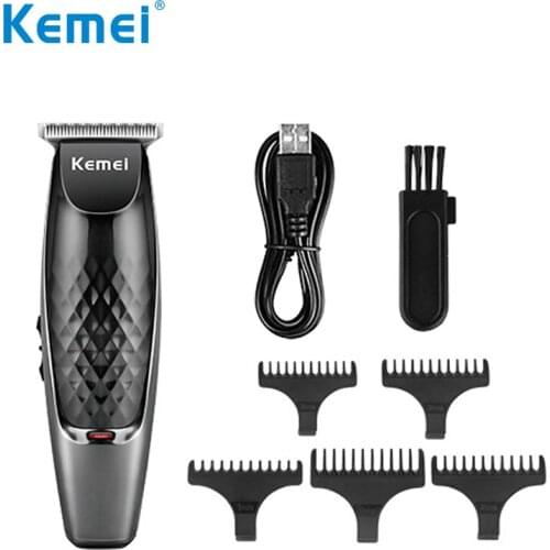 Kemei Mens Trimmer Professional Hair Clipper Mens Hair Clipper Fine-tuning Razor Rechargeable Trimming Machine Hairstyle Tool