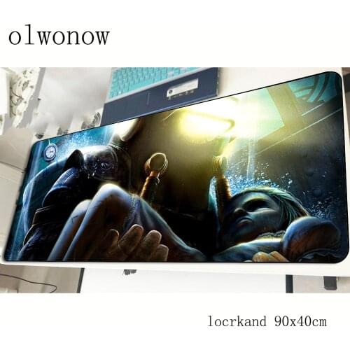 Bioshock mouse pad Christmas gifts 900x400x2mm mousepads best gaming mousepad gamer xl personalized mouse pads keyboard pc pad