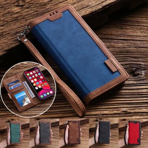 Retro Magnetic Flip Stand Leather Phone Case For iPhone XR X 12 11 Pro XS Max SE 2020 8 7 6 Plus Wallet Card Holder Cover Coque
