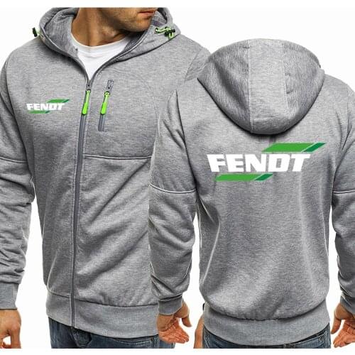 New Spring and Autumn Fendt Logo Jacket Mens Fashion Long Sleeve Zipper Hip-Hop Harajuku Hoodie Casual Hoodied